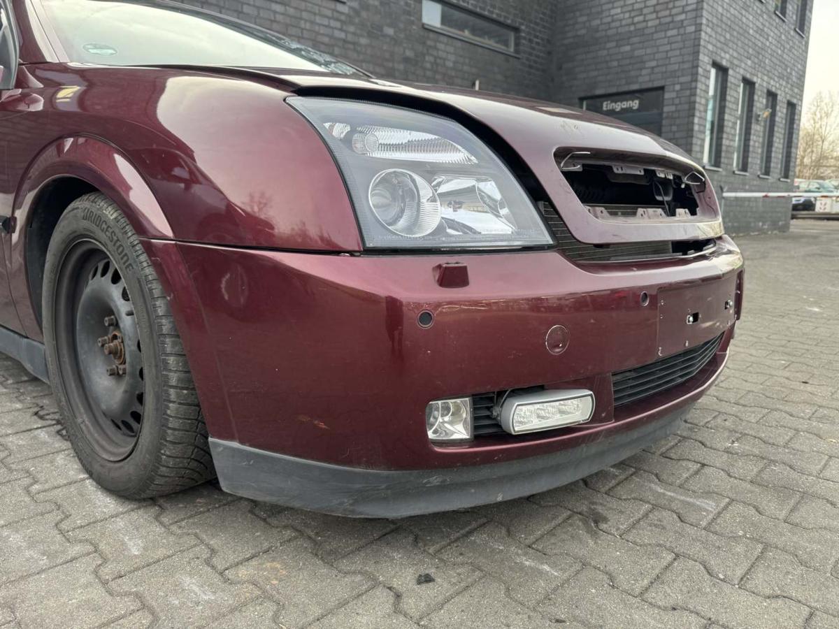 Opel Vectra C original Sto&szlig;stange Stossf&auml;nger vorn Z594 Rubinrot Bj.2005